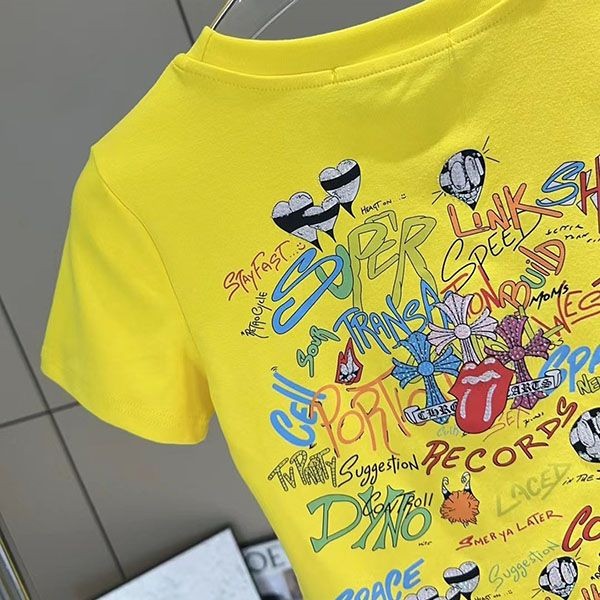【大特価】クロムハーツ グラフィックプリント Tシャツ コピー Kuk55640